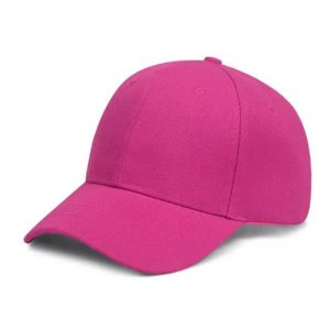 Wholesale High Quality Plain Curved Base Ballcap 9fifty | Fuschia Pink