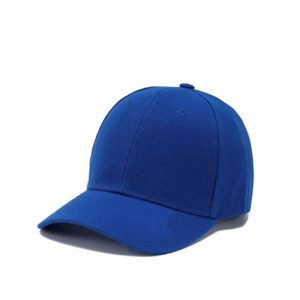 Wholesale High Quality Plain Curved Base Ballcap | Royal Blue