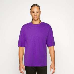 Wholesale Premium Plain Tee Shirt | Purple