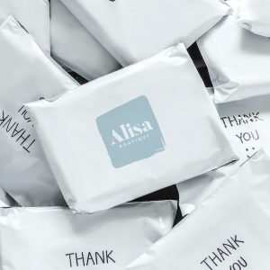 A3 Courier Bag with on Wholesale 11.5 x 19 Inches with Print Options | White