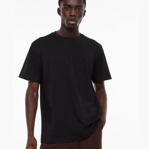 Wholesale High Quality Plain Tee Shirt | Black