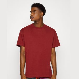 Wholesale High Quality Plain Tee Shirt | Wine