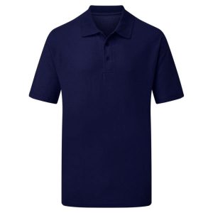Wholesale High Quality Cotton Blank Polo | Navy blue