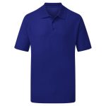 Wholesale Premium Cotton Blank Polo | Royal blue