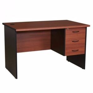 Manager office desk with side drawers
