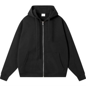 Custom Manufactured Blank High Quality Hoodie with Zip on Wholesale in Bulk | All color