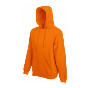 Plain High Quality Hoodie on Wholesale | Orange