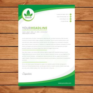 Letterhead Paper Print (8.5 x 11.5 inches)