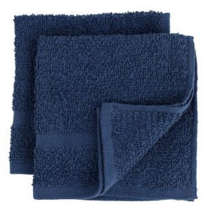 Navy Blue Face Towel