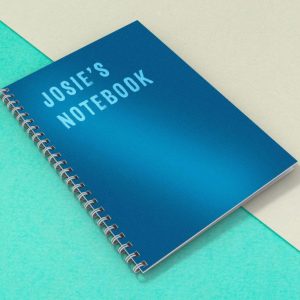Spiral A6 Soft or Card Cover Notepad | Any Print