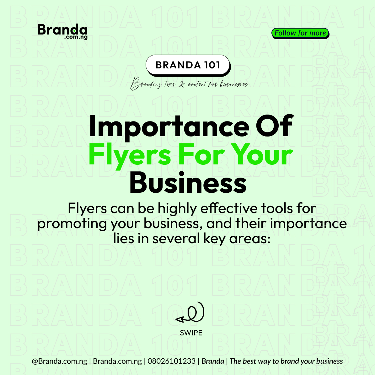 Importance of flyers for your business