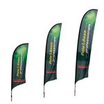 Flying Banners With Ground Spike | Any size