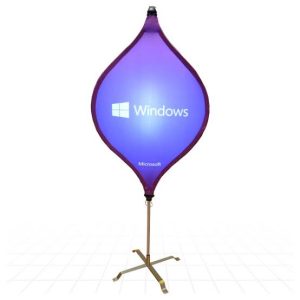 Lantern Banner Stand | 80 Cm by 240 cm