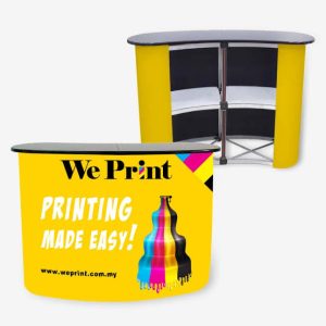 Straight Popup Counter Table
