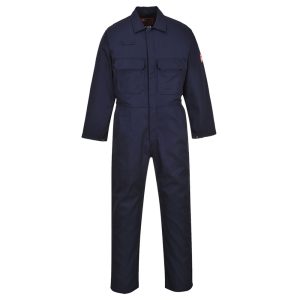 Protective Plain Work Overall | Navy Blue