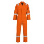 Protective Work Overall With Reflective | Orange