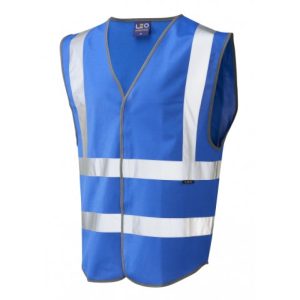 Reflective Waistcoat Jacket without zip | Blue