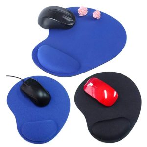 Ergonomic Mouse Pad With Wrist Support | Plain Color