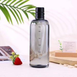 750ml Plastic Water Bottle with Time Marker