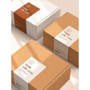 Mailer Box With Custom Label