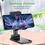 Phone Stand With Mirror Tablet Holder 3 in 1 Foldable | Different Colors