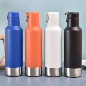 Stainless Steel Hot & Cold Double Wall Vacuum Sports Bottle Flask 500ml | Different Colors