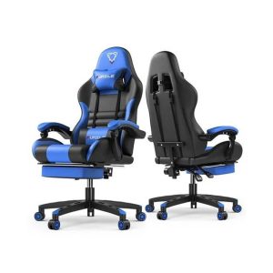 Ergonomic Furgle Gaming Chair | Blue & Black