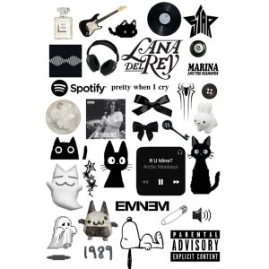 A6 custom Sticker Sheet